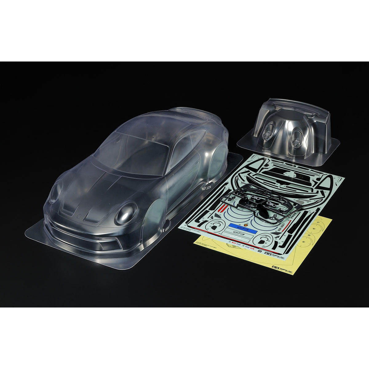 Image of RC Body Set Porsche 911 GT3 (992) Body Parts Set