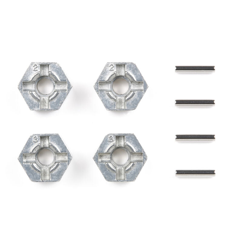 Pin Type Wheel Adapters (Aluminum)