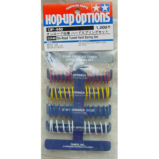 Image of Tamiya Hard On-Road Tuned Spring Set TAM53440