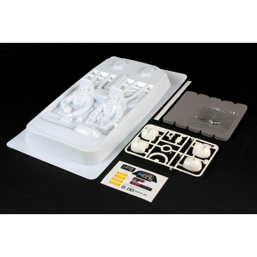 Image of Tamiya 1/10th Scale Rally Car Cockpit Set TAM54491