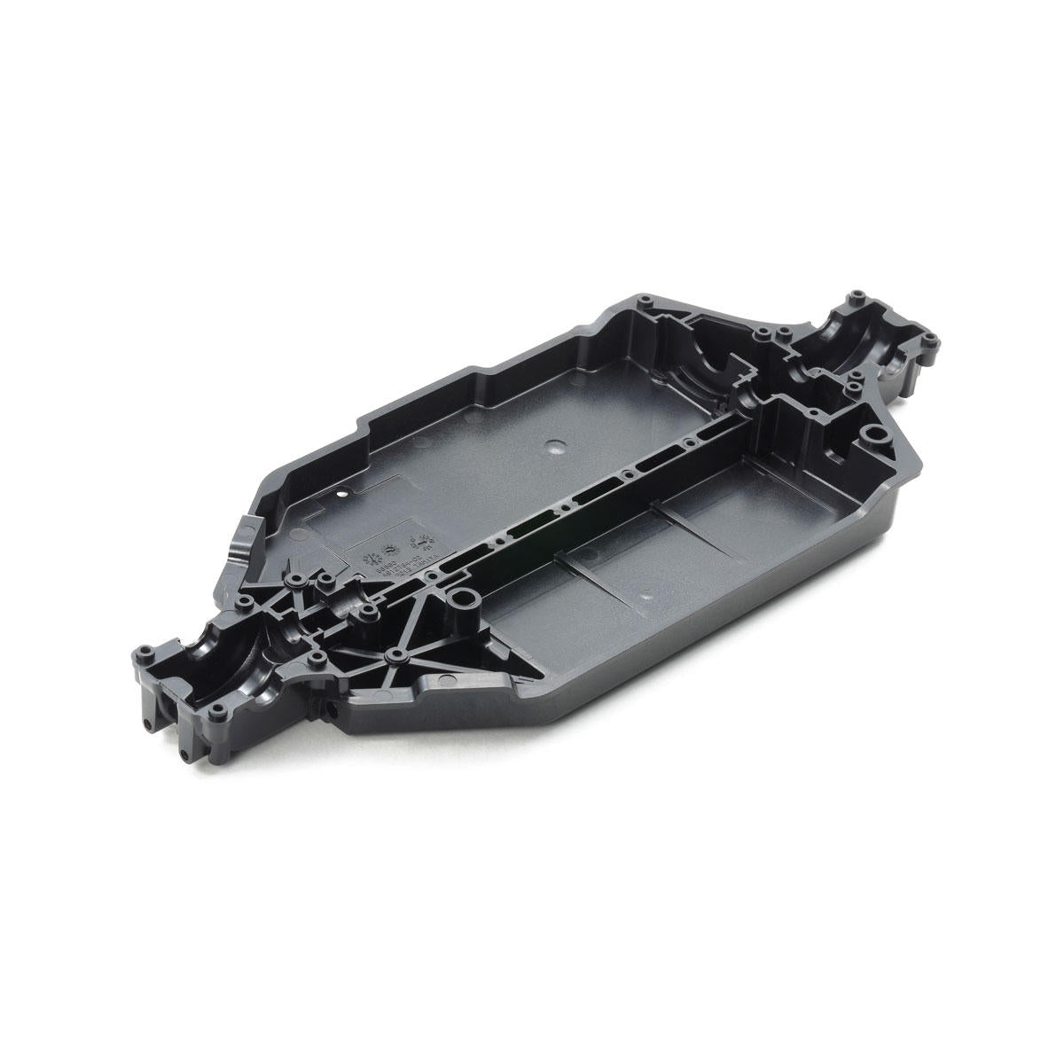 Image of TT-02 Lower Deck Hard/Black