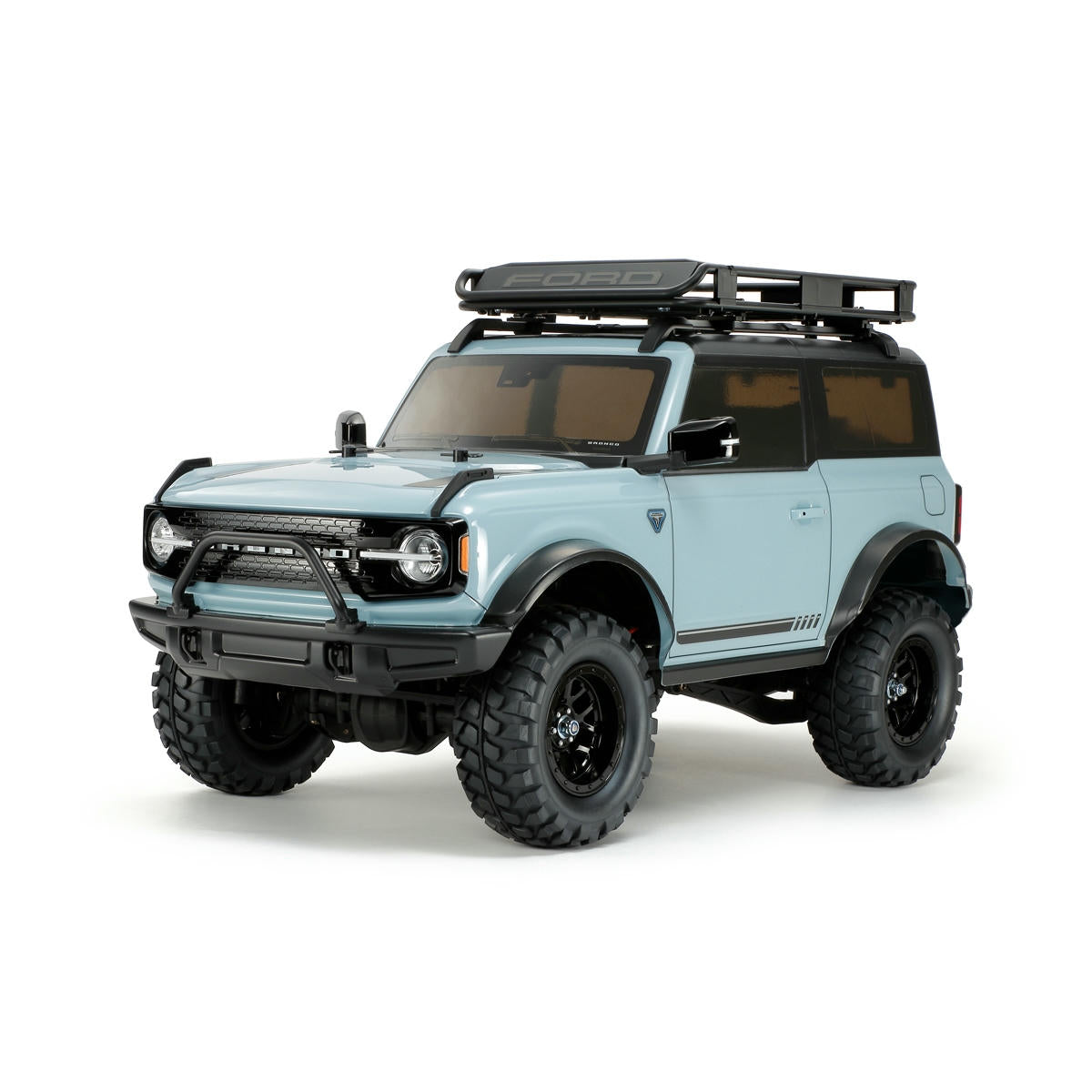 Image of Tamiya 1/10 RC Ford Bronco Kit w/ CC-02 Chassis Unassembled Kit TAM58705-A