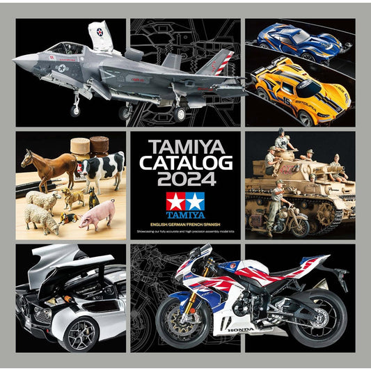 Image of 2024 Tamiya Catalog (English/ German/French/Spanish)