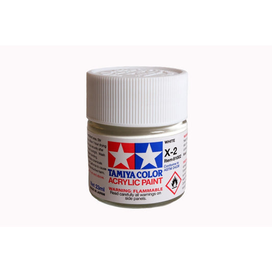 Image of Acrylic X-2 White Paint, 23ml Bottle