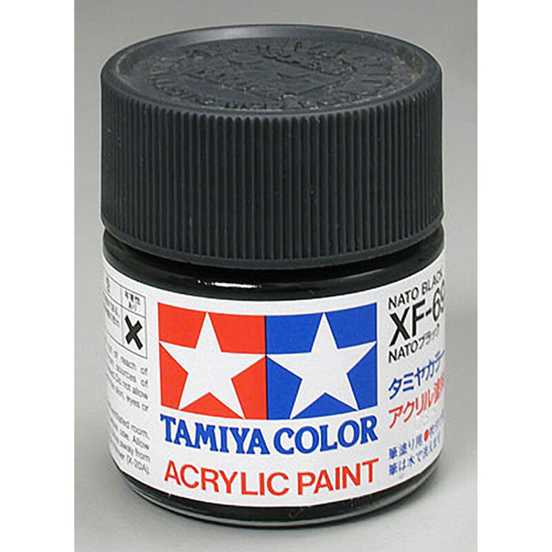 Acrylic Paint XF-69 Nato Black Paint, 23ml Bottle