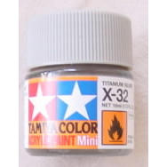 Image of Acrylic Mini X-32 Titan Silver Paint