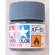Image of Acrylic Mini XF-50 Field Blue Paint