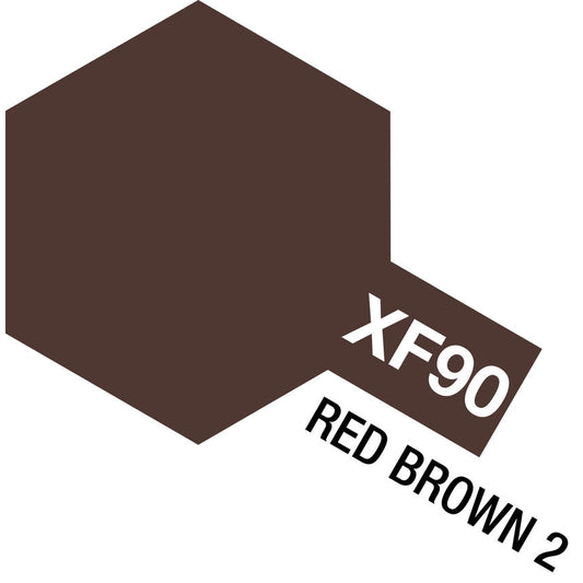 Image of Acrylic Mini XF-90 Red Brown Paint, 10ml Bottle