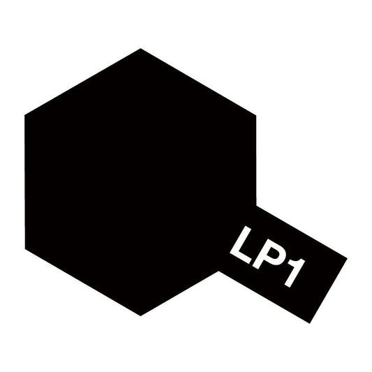 Image of Lacquer Paint LP-1 Black 10ml Bottle