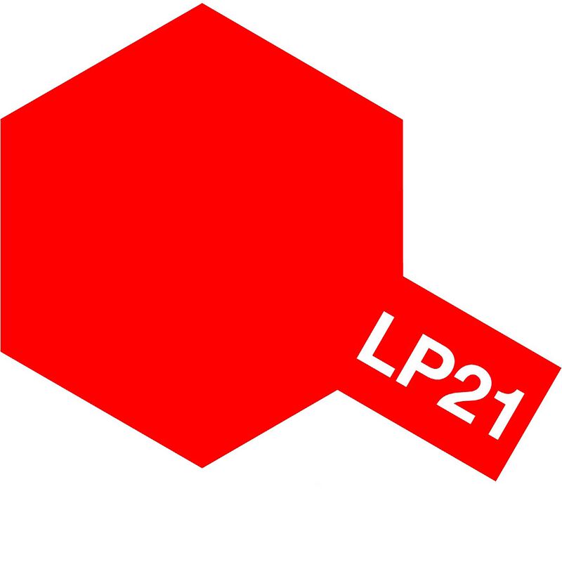 Lacquer Paint LP-21 Italian Red 10ml Bottle..