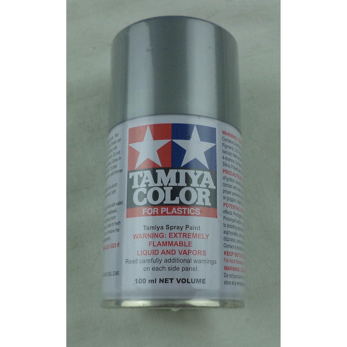 Image of Tamiya TS-17 Gloss Aluminum Lacquer Model Paint 100ml Aerosol Spray Can 85017