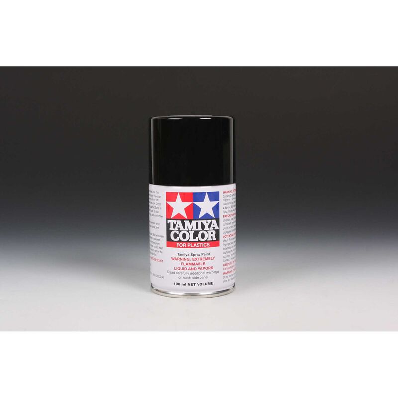 Lacquer Spray Paint, TS-29 Semi Gloss Black - 100ml Spray Can