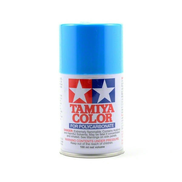 Image of Tamiya PS-3 Light Blue Polycarbonate/Lexan Spray Paint 3 oz TAM86003