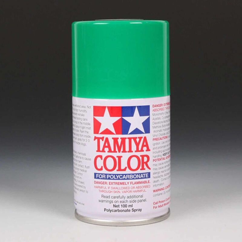 PS-25 Bright Green Lexan Spray Paint