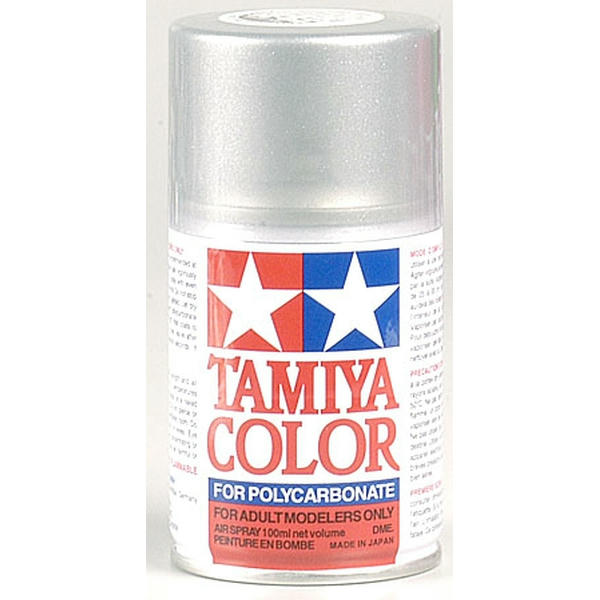 Image of Tamiya PS-36 Translucent Silver Polycarbonate/Lexan Spray Paint 3 oz TAM86036