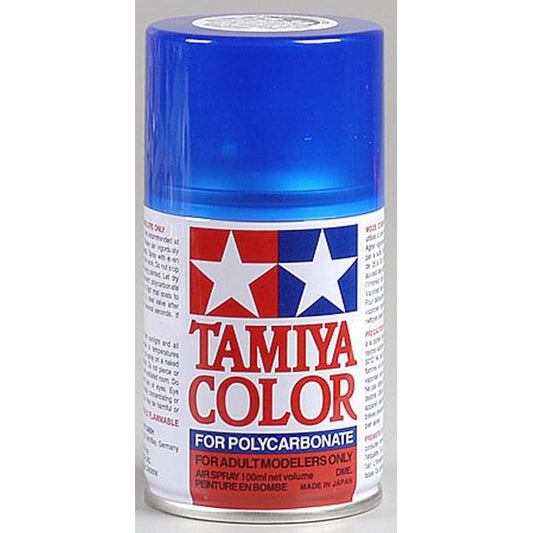 Image of Tamiya PS-38 Translucent Blue Polycarbonate/Lexan Spray Paint 3 oz TAM86038