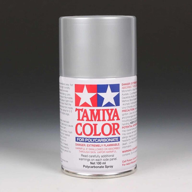 PS-48 Polycarbonate Spray Metallic Silver 3 oz