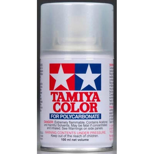 Image of Tamiya PS-58 Pearl Clear Polycarbonate/Lexan Spray Paint 3 oz TAM86058