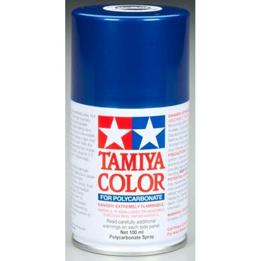 Image of Tamiya PS-59 Dark Metallic Blue Polycarbonate/Lexan Spray Paint 3 oz TAM86059