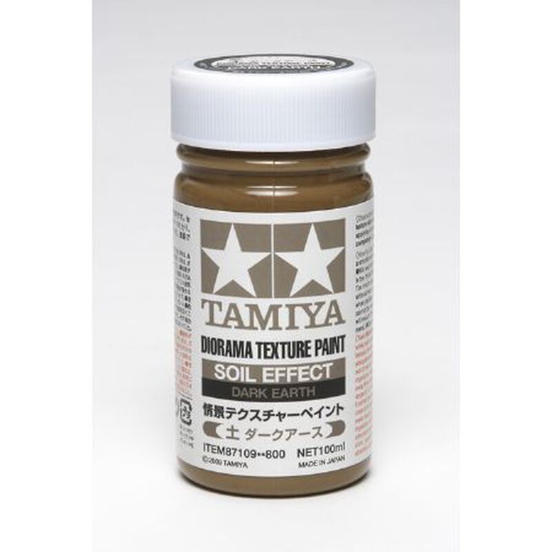 Diorama Texture Paint 100ml Bottle, Dark Earth
