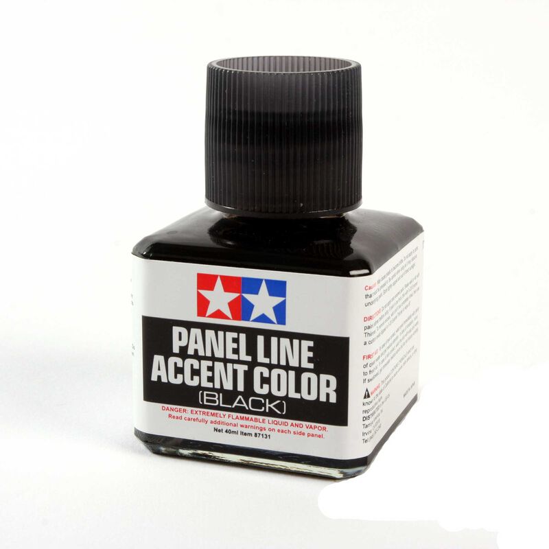 Panel Line Accent Color Black