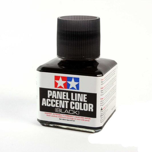 Panel Line Accent Color Black