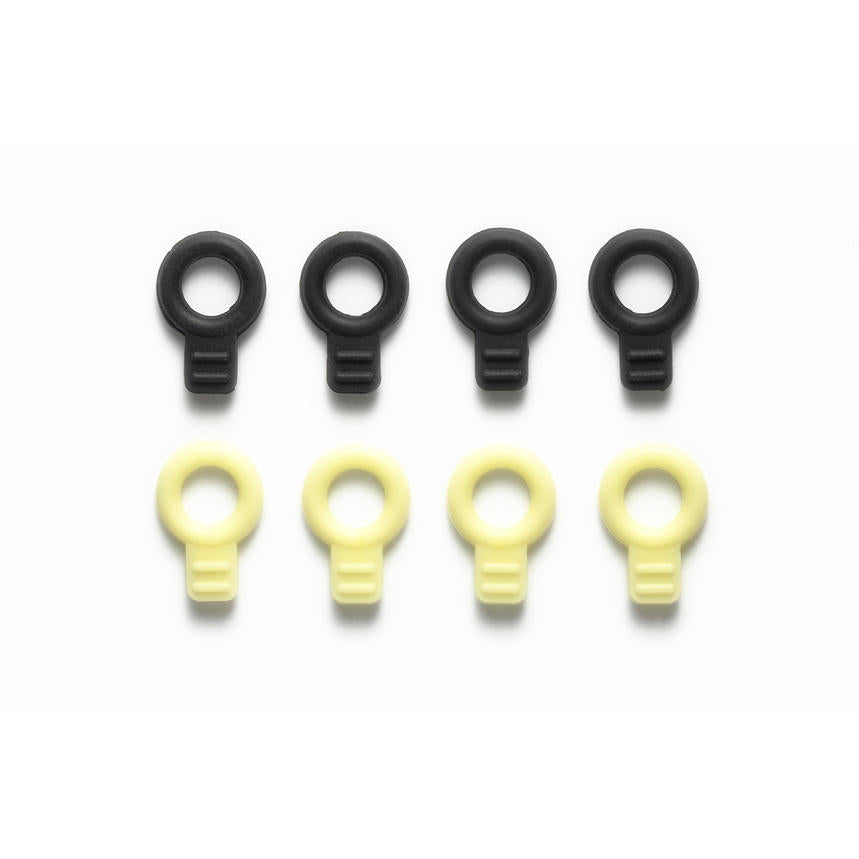 Image of JR Rubber Body Catches, (Black /Yellow)