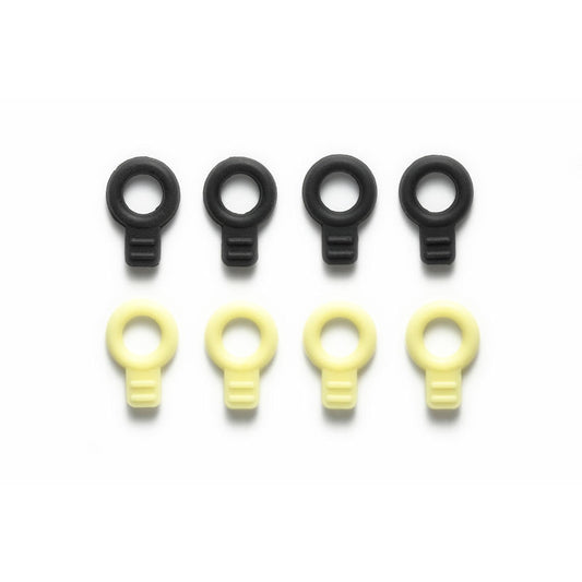 Image of JR Rubber Body Catches, (Black /Yellow)