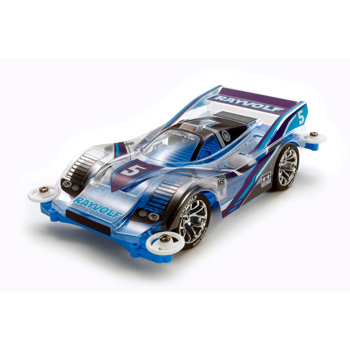 Image of 1/32 PRO JR Racing Mini 4WD Rayvolf LT Blue Special Kit