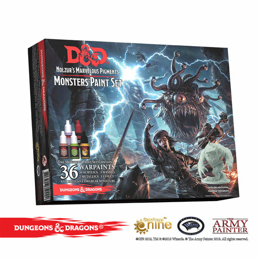 Image of Dungeons &amp; Dragons Nolzur`s Marvelous Pigments: Monster Paint Set
