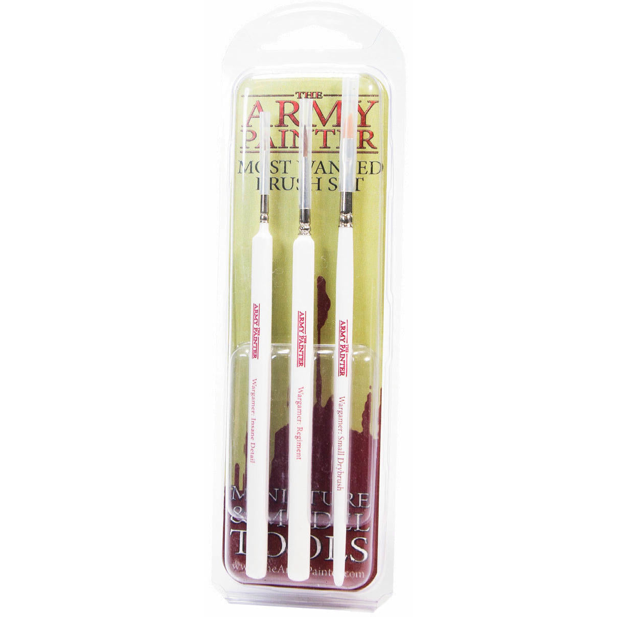 Image of Hobby Starter: Wargamers Most Wanted Brush Set