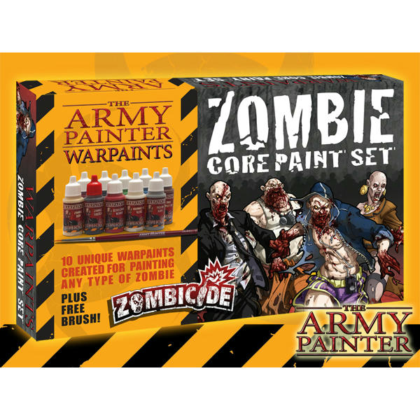 The Army Painter Zombicide Core Paint Set Zombiecide TAPWP8007