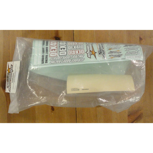 Image of Team Durango 1/10 Scale Clear Kuhler Buggy Body w/Masks fits DEX410 TDRTD402007