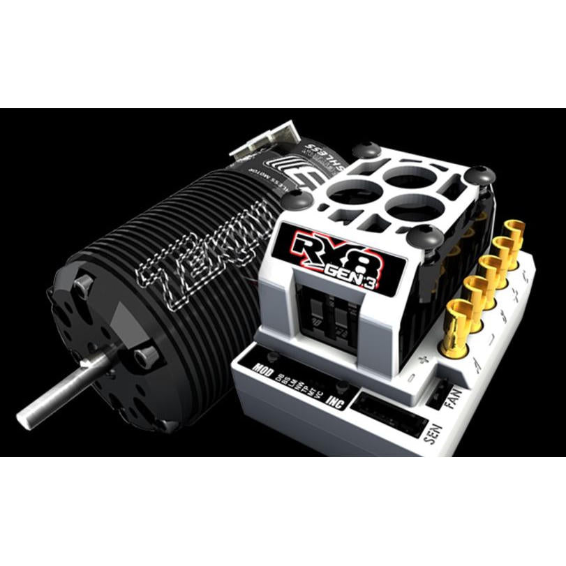Image of Rx8Gen3 BL ESC - 4030 T8Gen3 BL Motor 1900kV 1/8 System