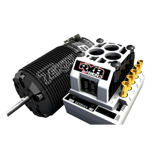 Image of Rx8Gen3 BL ESC - 4038 T8Gen3 BL Motor 2250kV 1/8 System