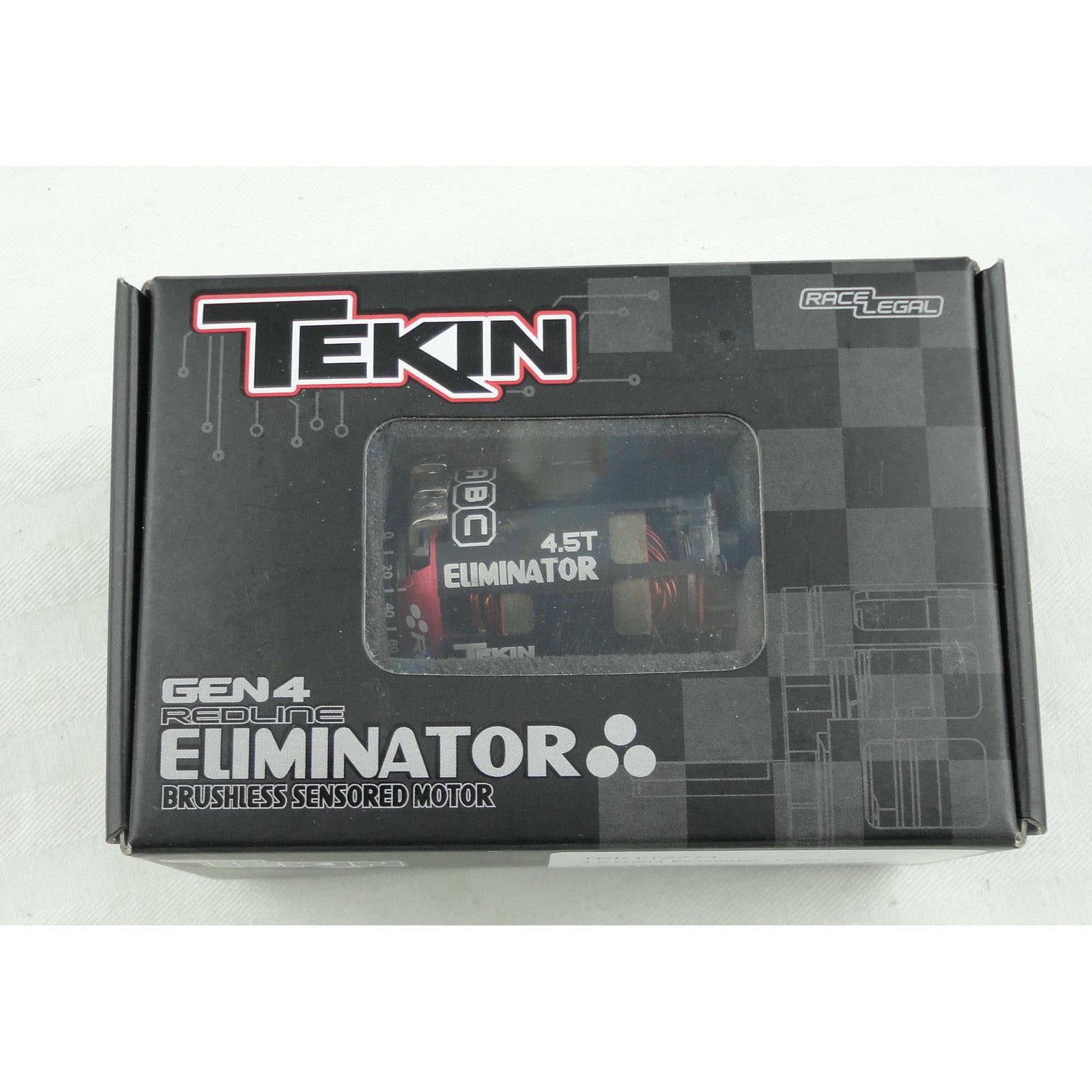 Image of Tekin 4.5T GEN4 Redline Eliminator Drag Racing 1/10 Brushless Motor TEKTT2771