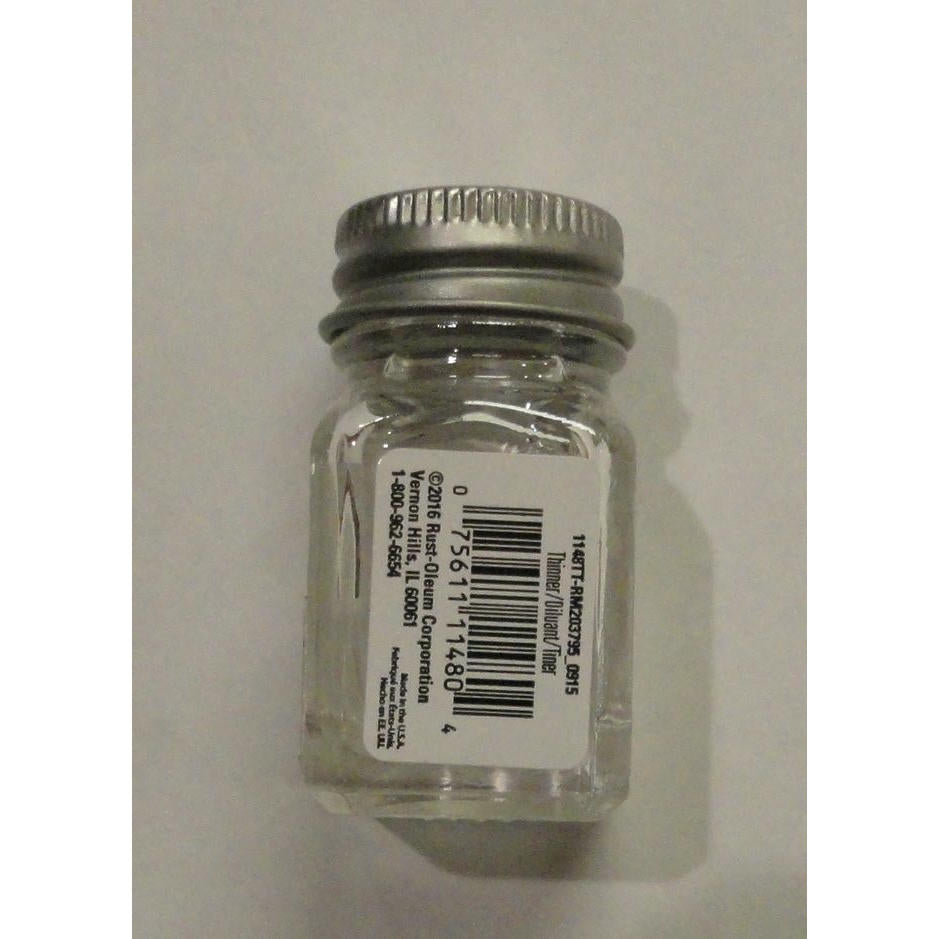 Image of Testors 1/4oz Model Enamel Paint Thinner TES1148TT