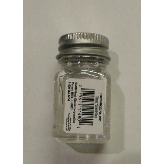 Image of Testors 1/4oz Model Enamel Paint Thinner TES1148TT