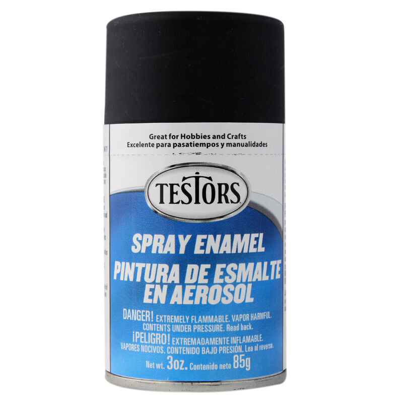 1249T SPRAY FLAT BLACK 3 OZ