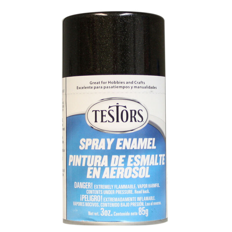 1254T SPRAY BLACK METALLIC 3OZ