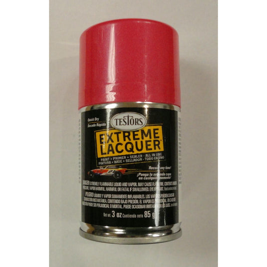 Image of Testors Electric Pink Laquer Model Spray (Aerosol) Primer/Paint/Sealer TES1841MT