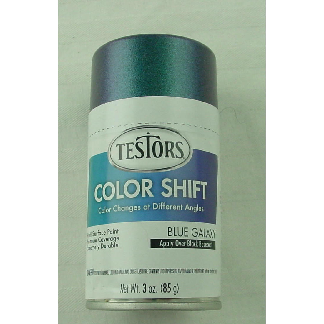 Image of Testors 3oz Color Shift Blue Galaxy Enamel Spray (Aerosol) Paint 340909