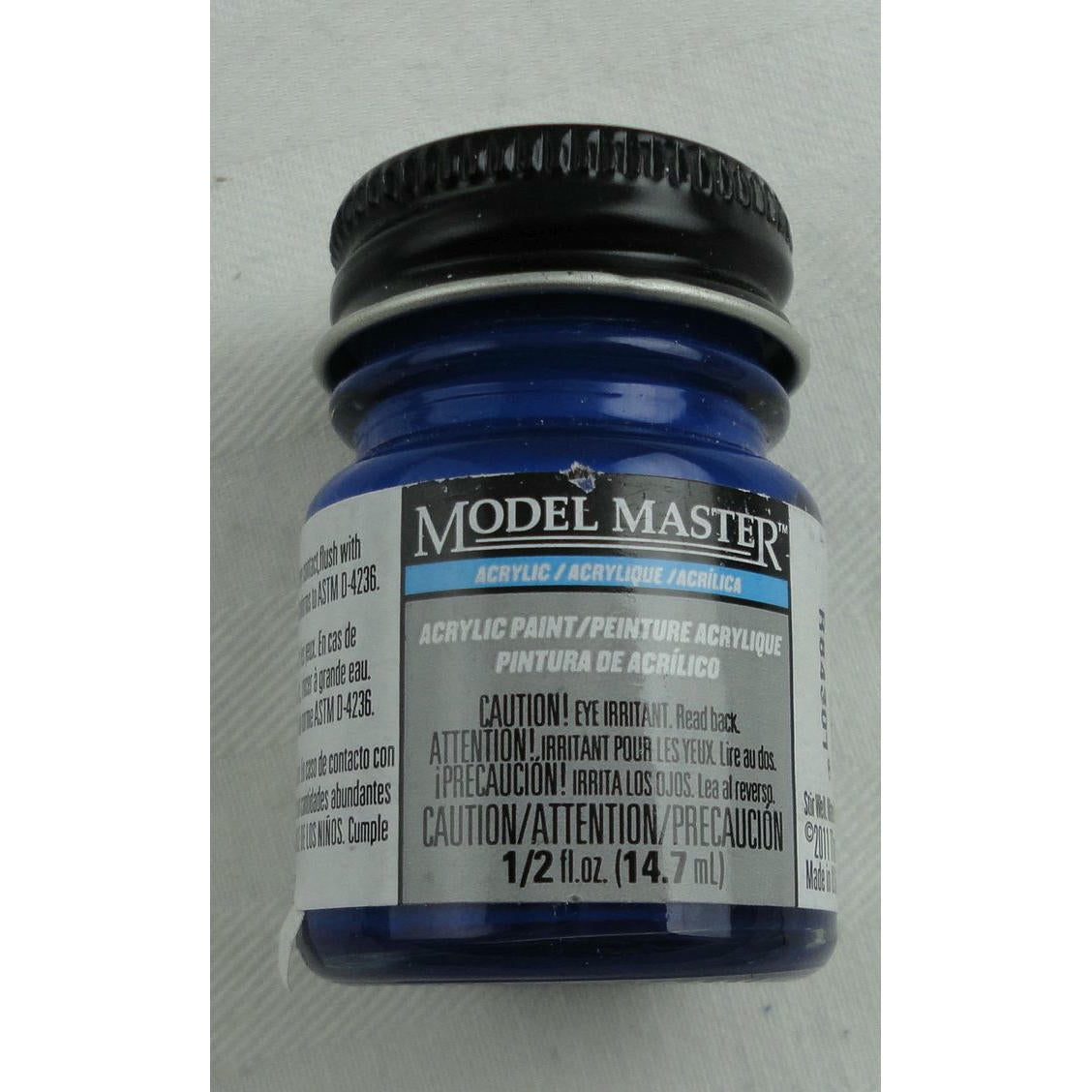 Image of Model Master 1/2oz Translucent Blue Model Paint TES4658