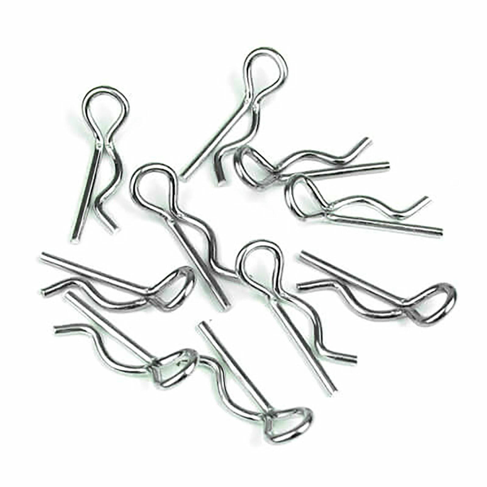 Image of Tekno RC Angled Body Clips/Pins (10pcs) TKR1235 1/10th Scale