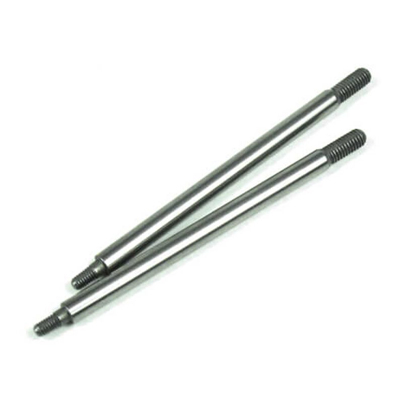 Shock Shafts (rear, steel, 2pcs): EB48