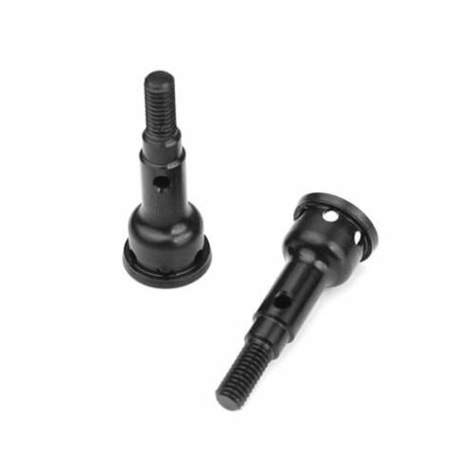 Image of Tekno RC ET410/EB410 Hardened Steel Stub Axles (2pcs) TKR6270R