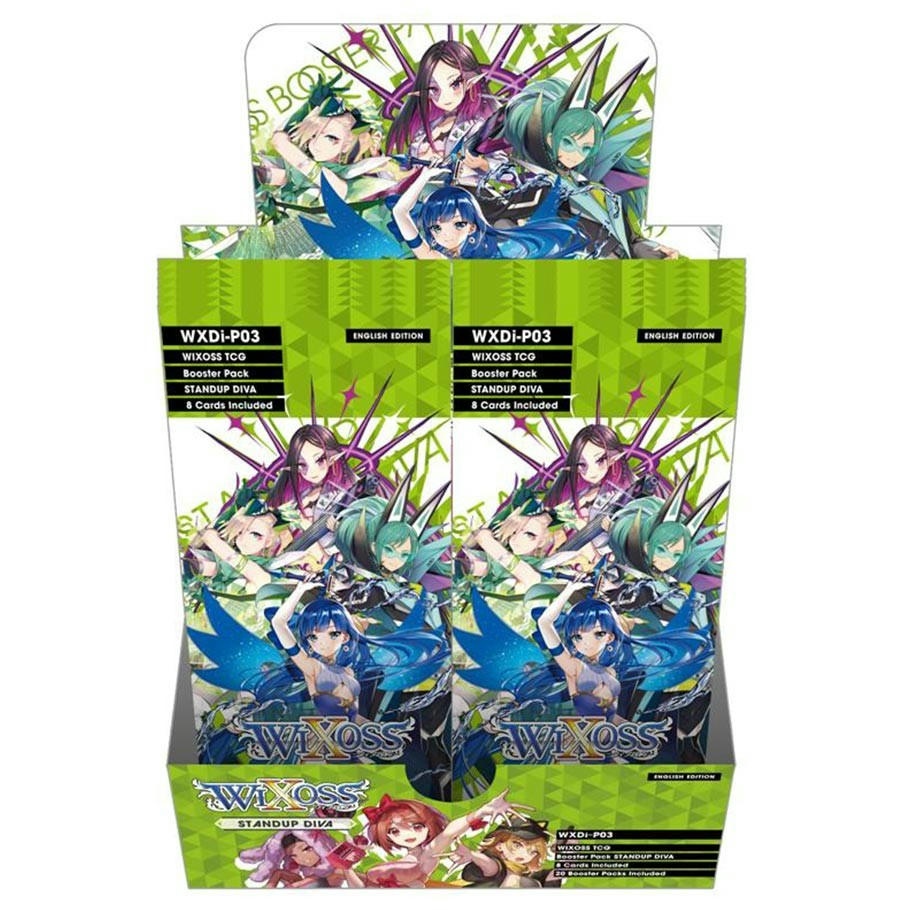 Image of Takara Tomy Wixoss Standup Diva WXDi-Booster Display Box 20 Packs TKRWXDIP03-D