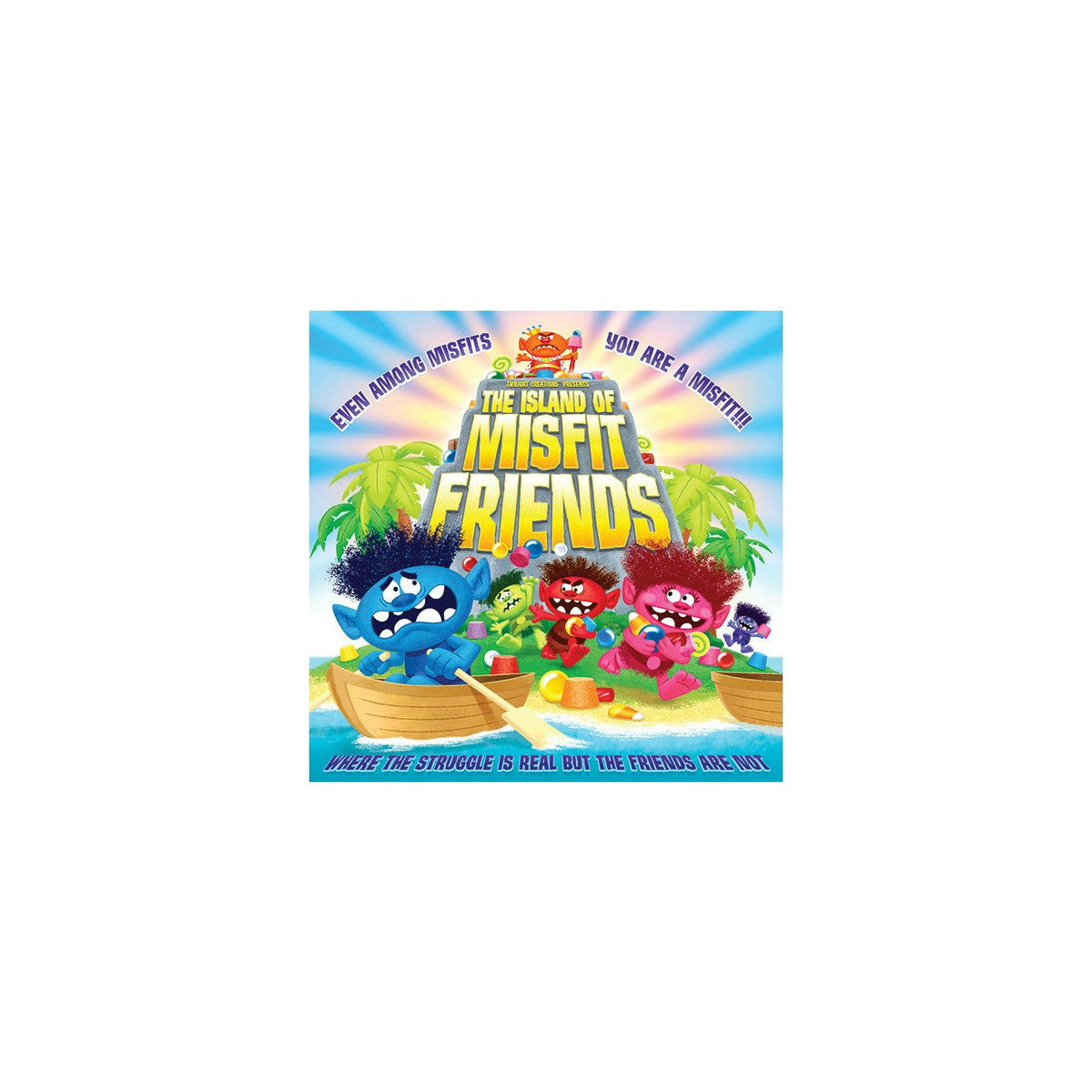 Image of The Island of Misfit Friends Board Game by Twilight Creations TLC3920