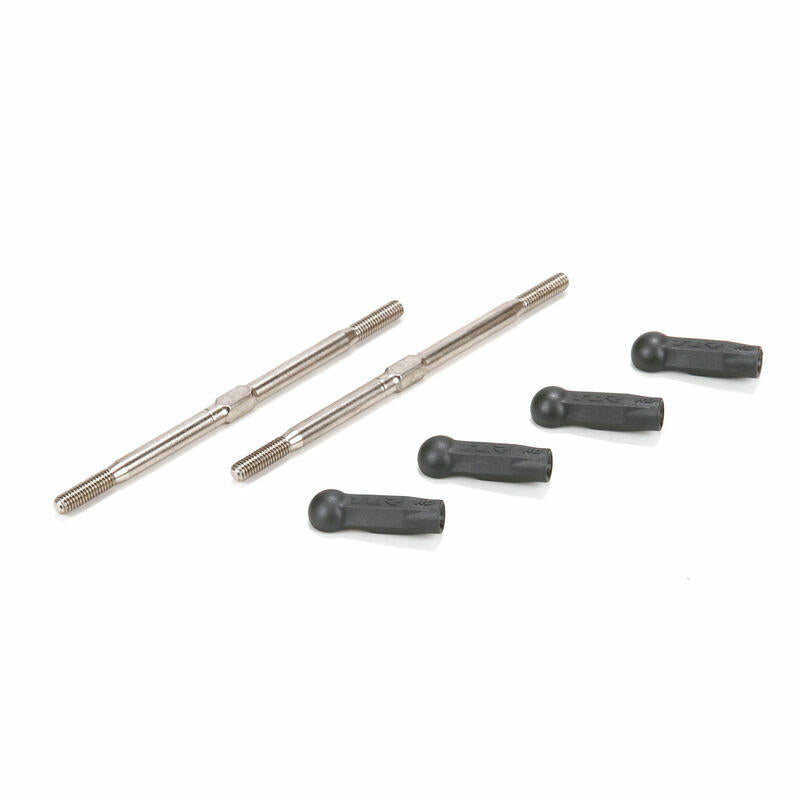 Image of Team Losi Racing 22T 2.0 Truck 80mm HD Turnbuckles (2pcs) TLR234043