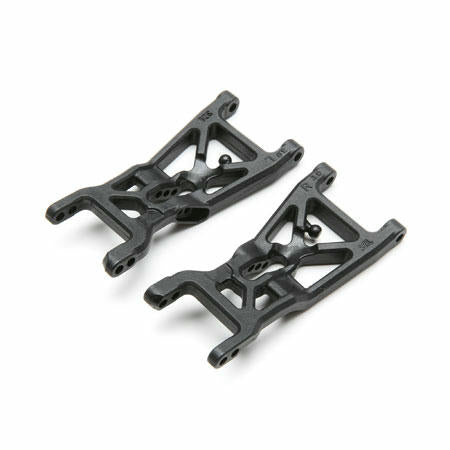 Image of Team Losi Racing 22 5.0 Buggy Stiffezel Front Suspension Arm Set TLR234095